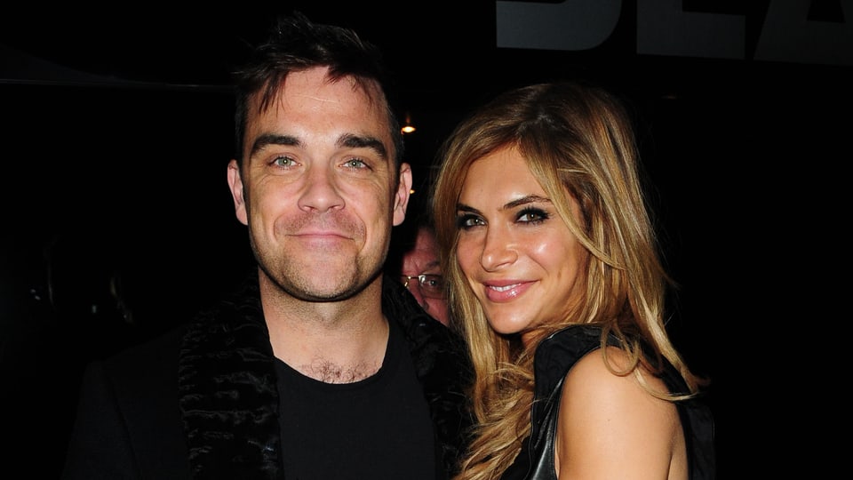 Robbie Williams und Ayda Field