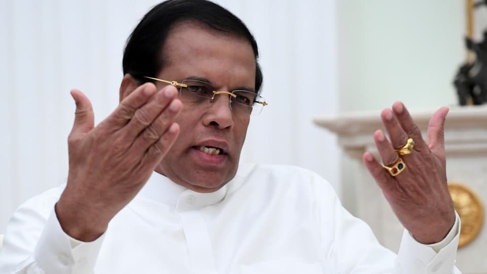 Rajapaksas Nachfolger Sirisana 