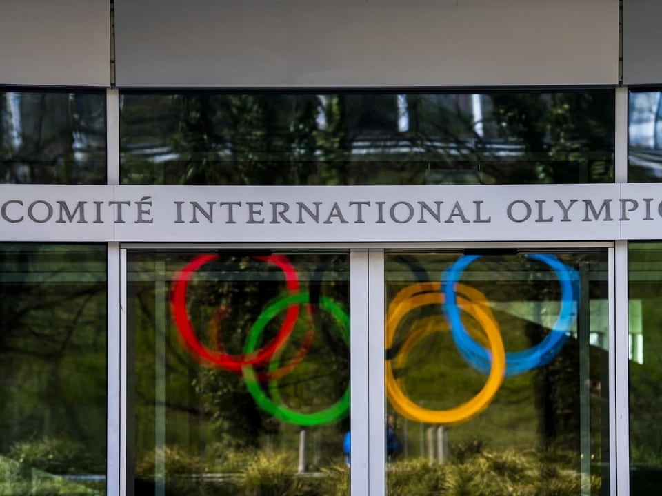 Der Sitz des Internationalen Olympischen Komitees in Lausanne.