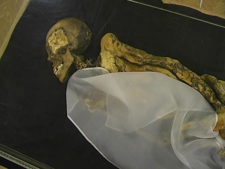 Eine Mumie aus Ukok