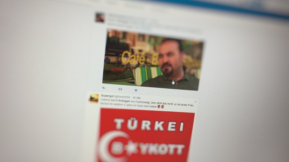 Twitter-Posts zur Türkei.