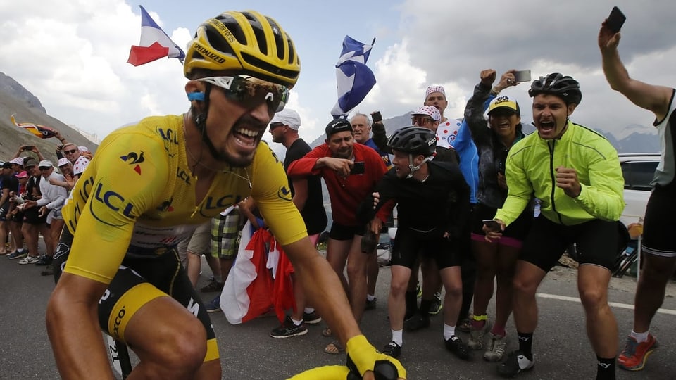 Der 14. Tag in Gelb – Alaphilippe bewährt sich auch in den Alpen