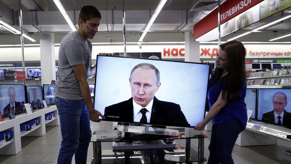 «Das russische Fernsehen transportiert nur die Hälfte der Wahrheit»