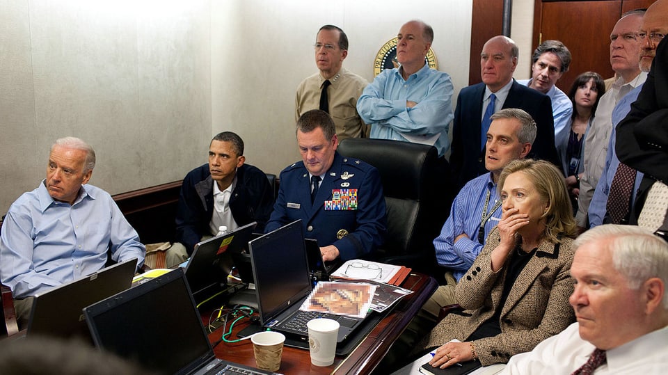 Obama mit seinem Sicherheitsrat