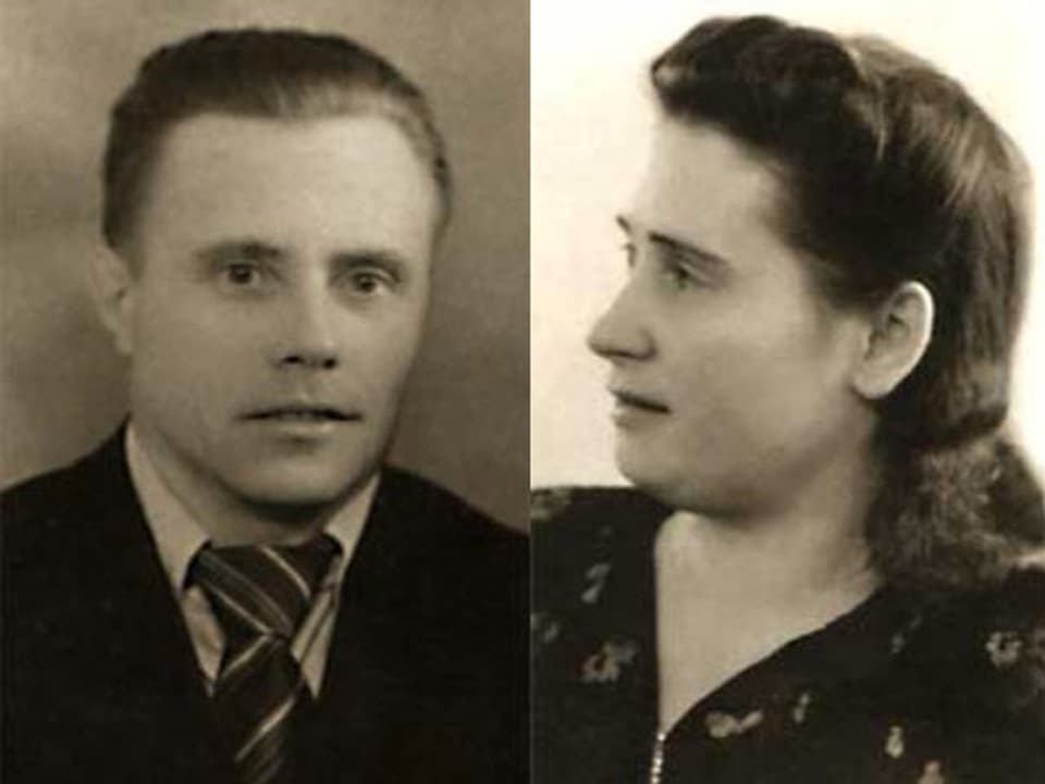 Familienbild der beiden Eltern.