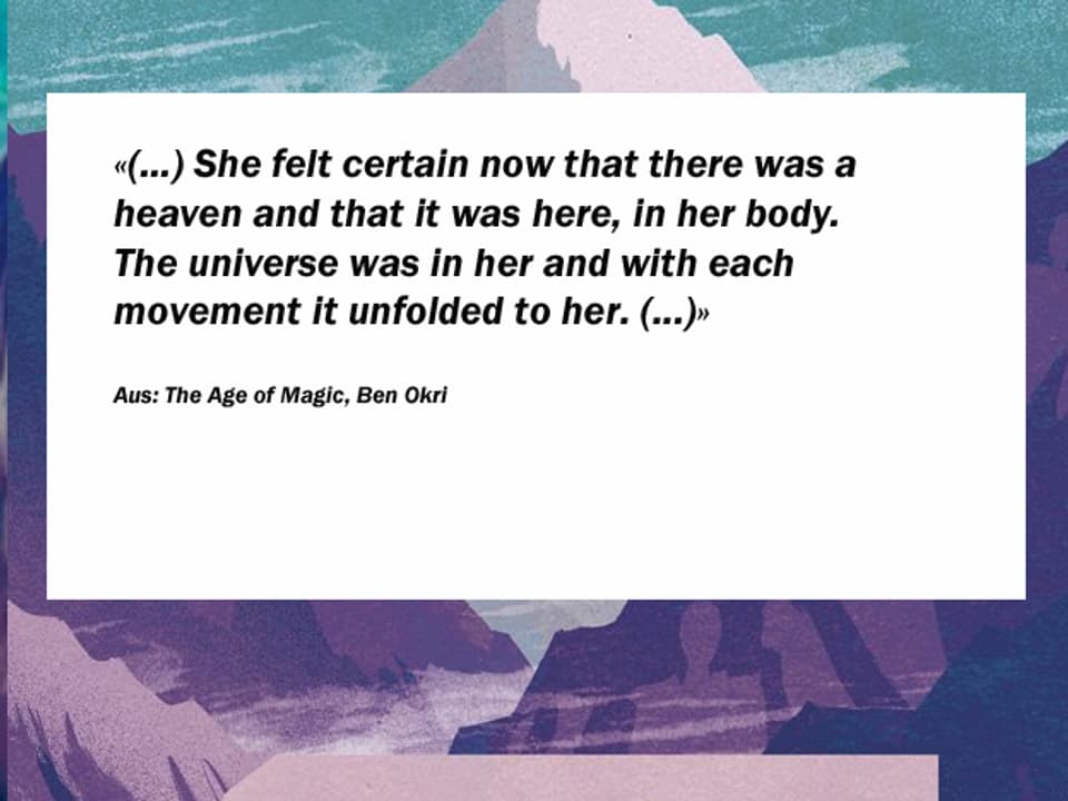 Ausschnitt aus dem Buch The Age of Magic, Ben Okri