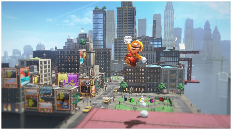 Der Schnappschuss Modus ist neu in Super Mario Odyssey