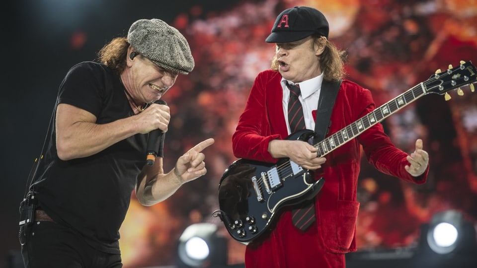 Band AC/DC kommt auch in die Schweiz