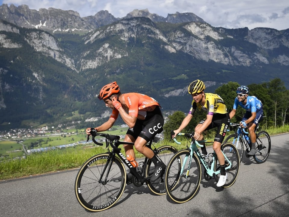 Die Sportler fahren neu nur noch während 8 statt 9 Tagen durch die Schweiz.