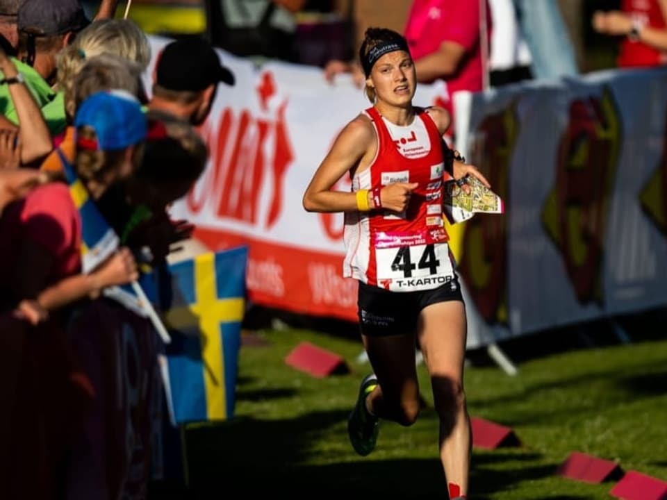 Überzeugt an den World Games Simona Aebersold.