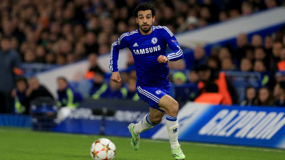 Mohamed Salah hatte bei Chelsea keinen leichten Stand.
