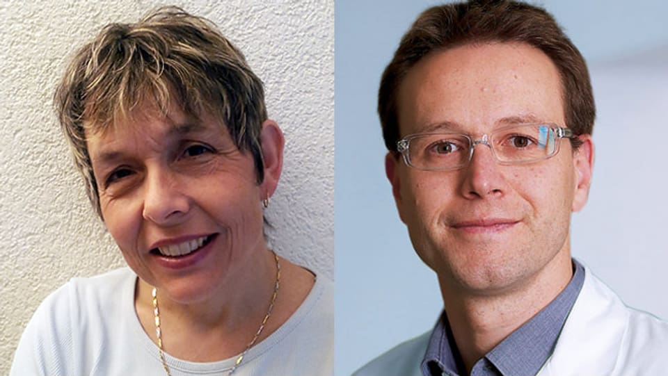 Ernährungsberaterin Beatrice Conrad und Dr. Philippe Beissner