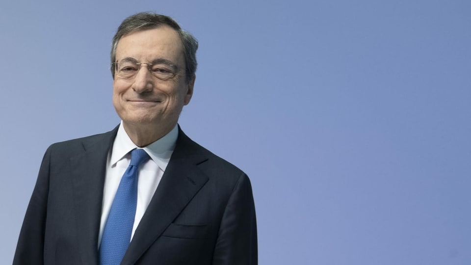 Der ehemalige Präsident der Europäischen Zentralbank: Mario Draghi.