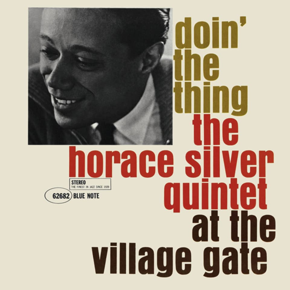 Cover des Albums «Doin' the Thing» des Horace Silver Quintet.