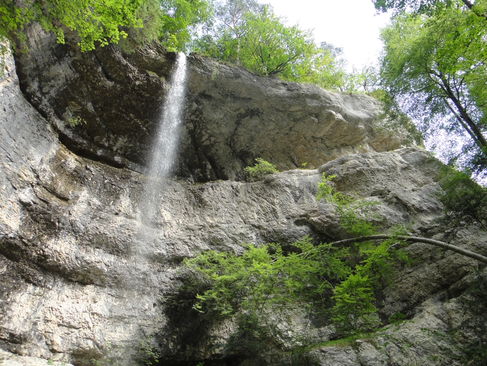 Siggbachfall im Solothurner Jura 