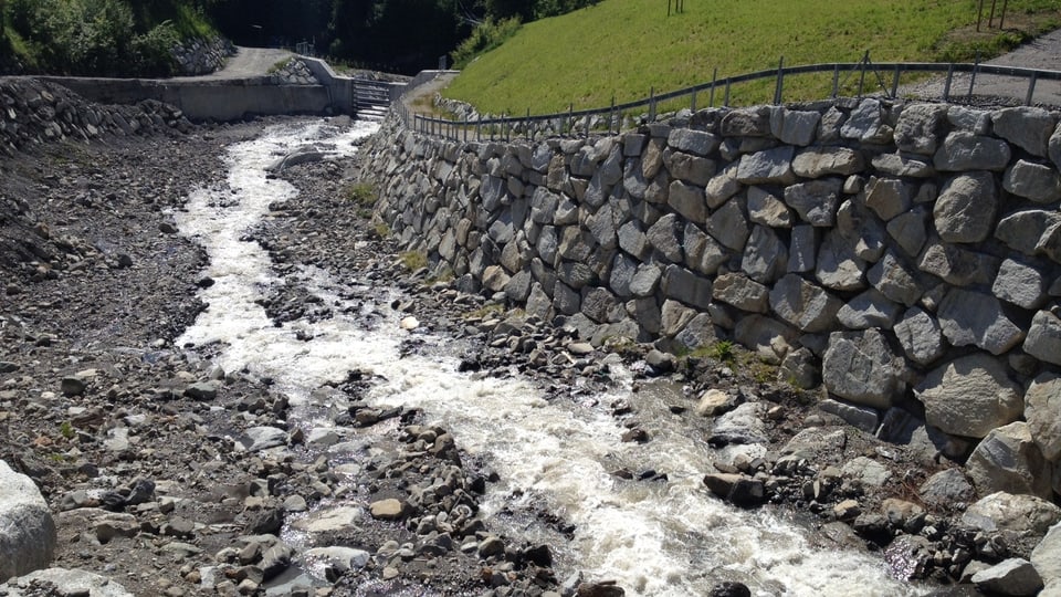 Die neuen baulichen Massnahmen sollen weitere Hochwasser verhindern.