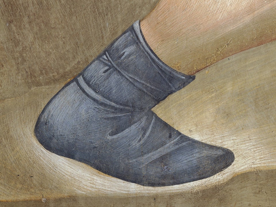 Ausschnitt aus einem Gemälde des 13. Jahrhunderts