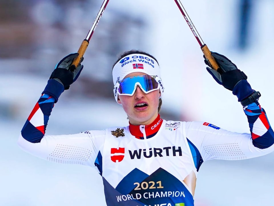 Gold-Gewinnerin Gyda Westvold Hansen.