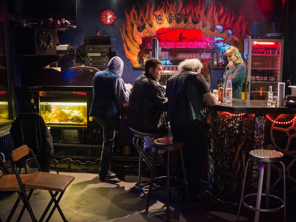 Legendäres «Dead End»: Die Berner Bar hat bis sechs Uhr in der Früh offen. 