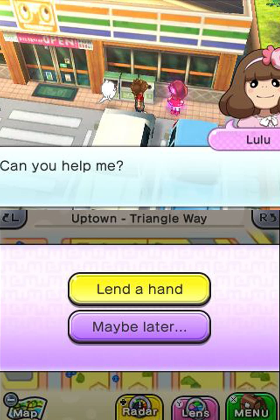 Lulu braucht Hilfe.