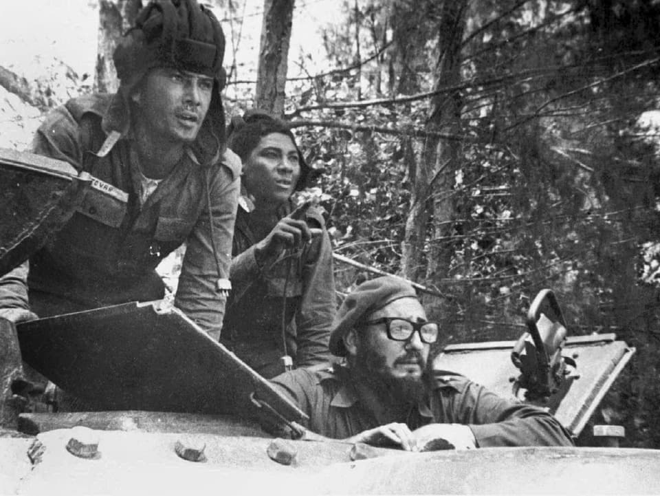 Fidel in der Schweinebucht