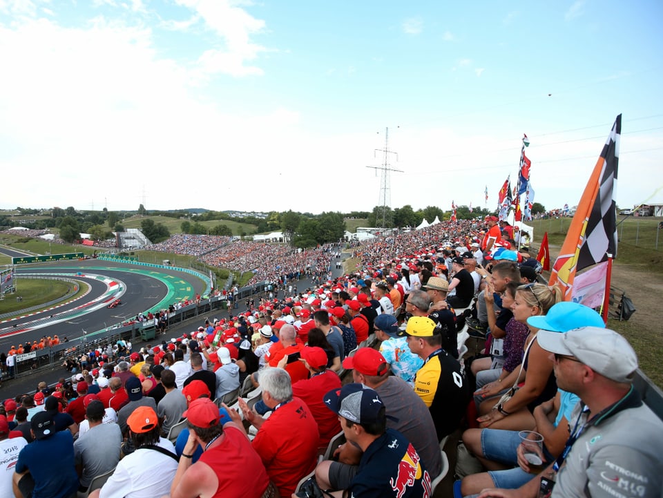 Fans Hungaroring