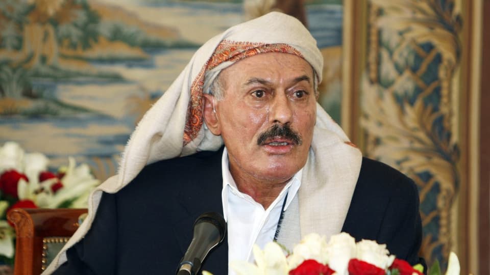 Jemens Ex-Präsident Ali Abdullah Saleh.