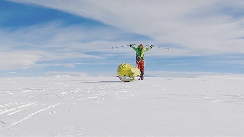 Mensch durchquert Antarktis erstmals alleine