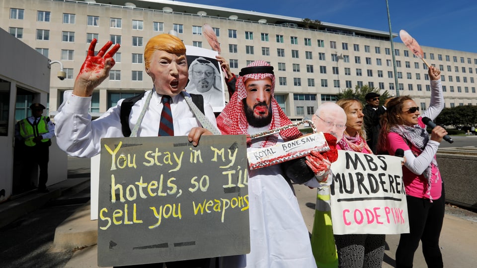Trumps Haltung zu Saudi-Arabien wird auch von Republikanern stark kritisiert