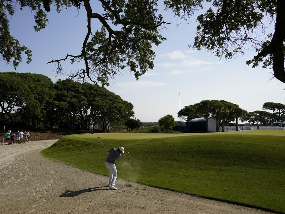 Jason Day beim Training.