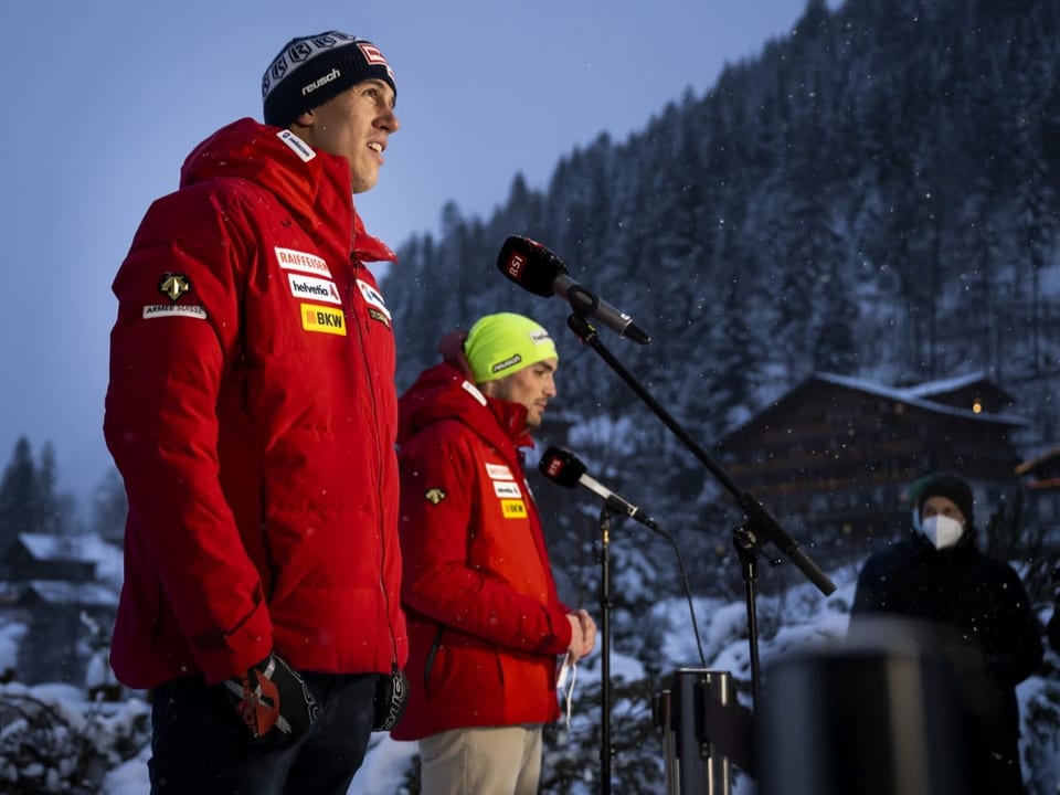 Werden die Schweiz im WM-Slalom vertreten Zenhäusern und Yule