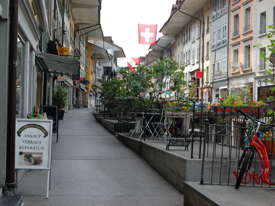 Altstadtgasse in Thun