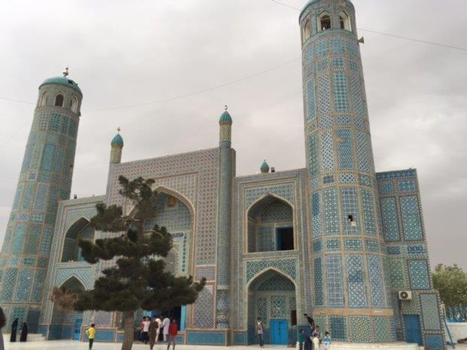 Die Blaue Moschee von Mazar-e-Sharif 