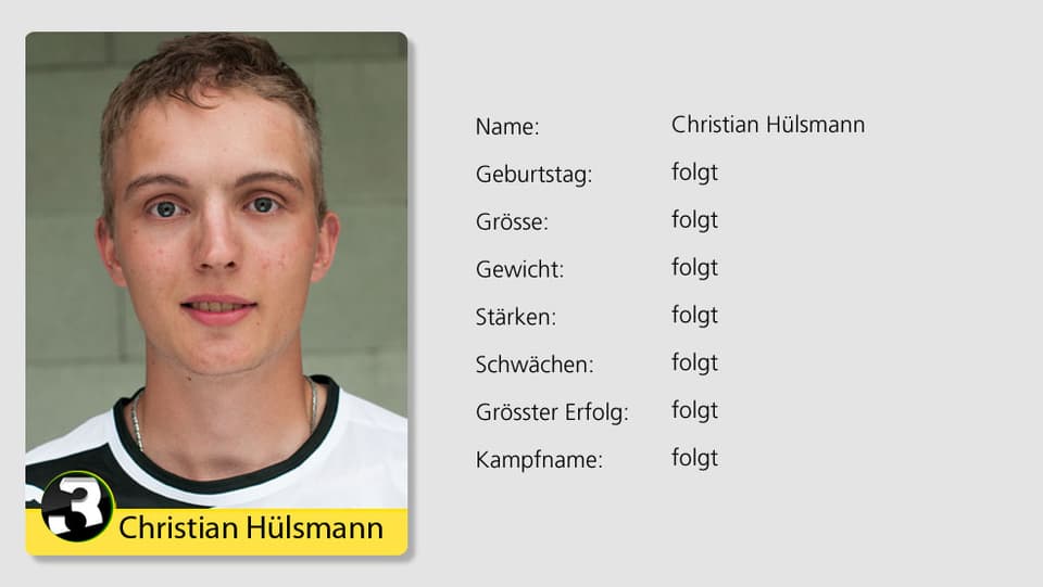 Mit vier Jahren in die Schweiz gekommen: Christian Hülsmann. 