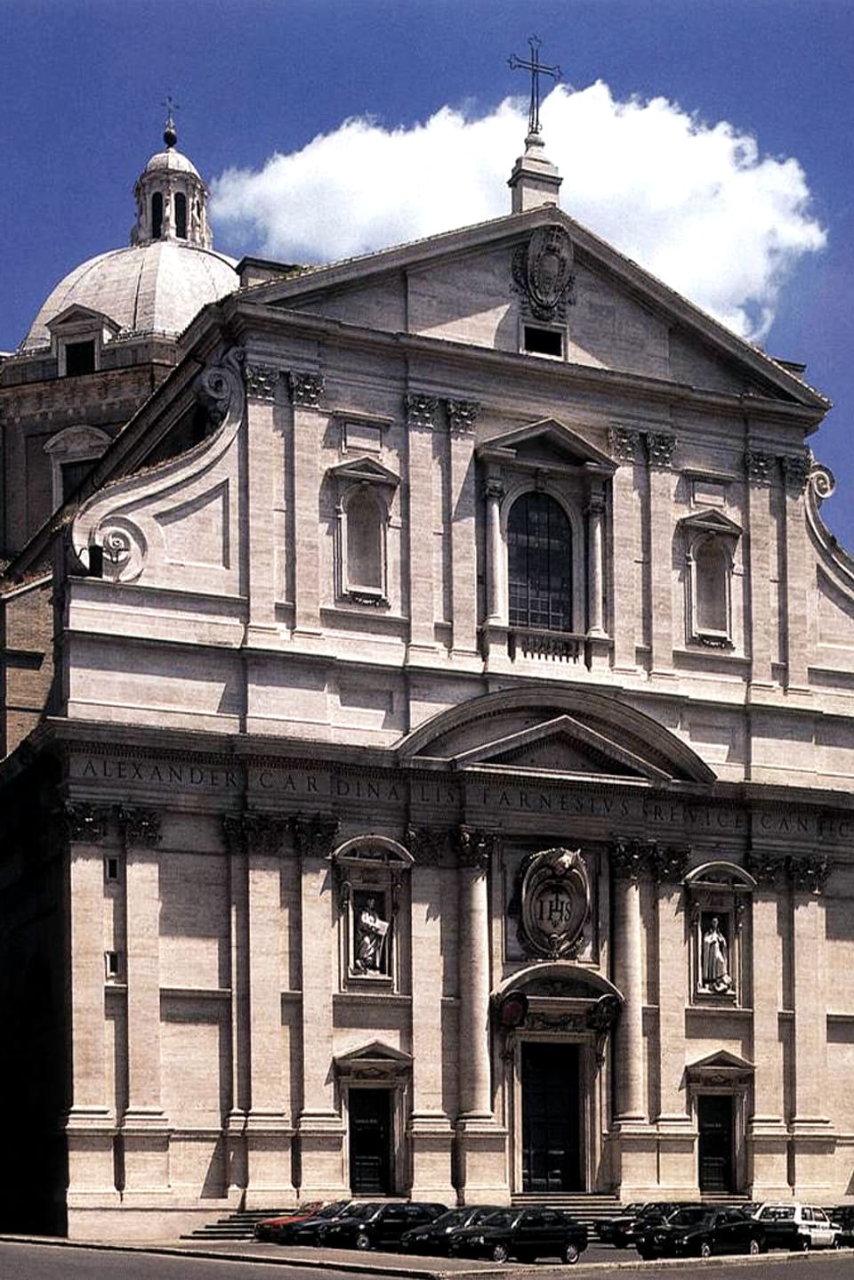 Eine grosse Kirche in Rom.