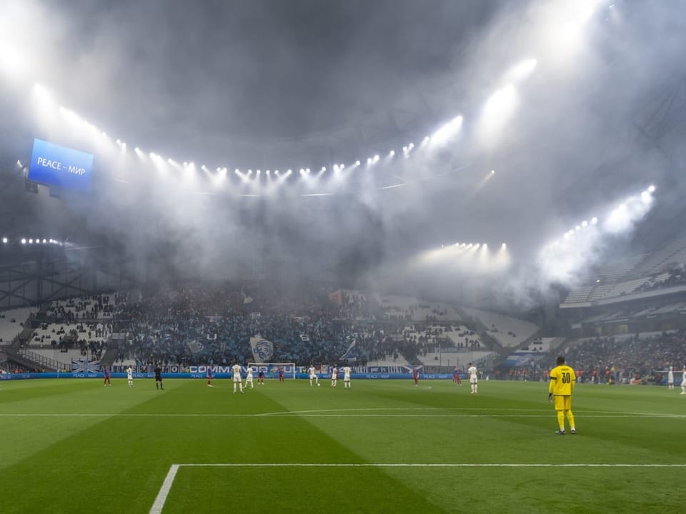 Imposantes Bauwerk Stade Velodrome