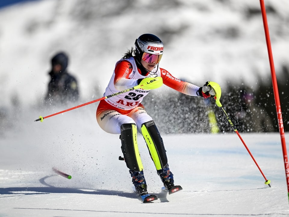 Nicole Good (hier beim Slalom in Are im März).