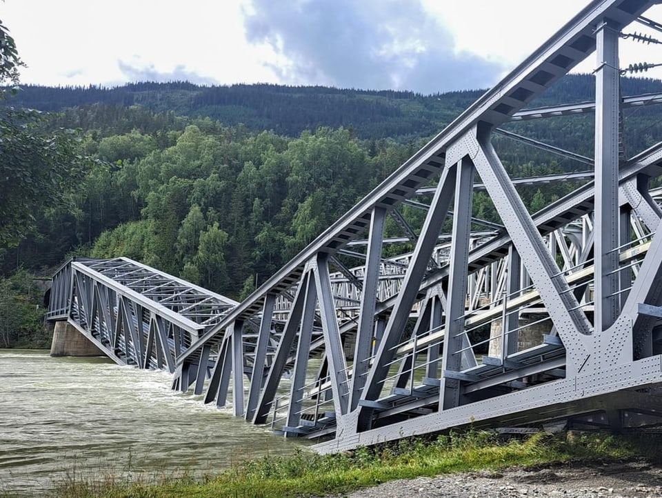 Eingestürzte Brücke