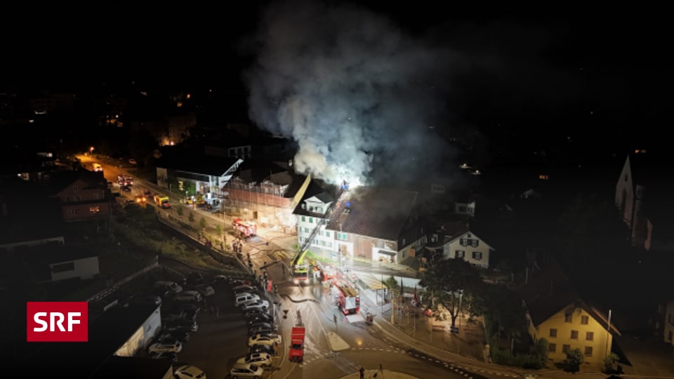 Acht Verletzte nach Brand bei Merenschwander Ortsmuseum - Regionaljournal Aargau Solothurn - SRF
