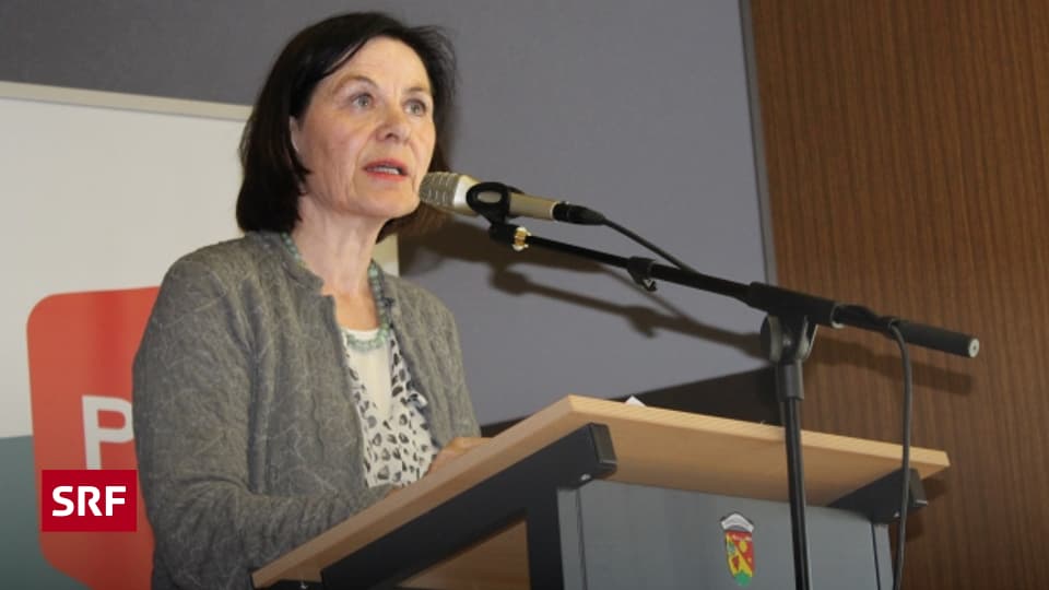 Esther Waeber in der Walliser SP immer mehr unter Druck