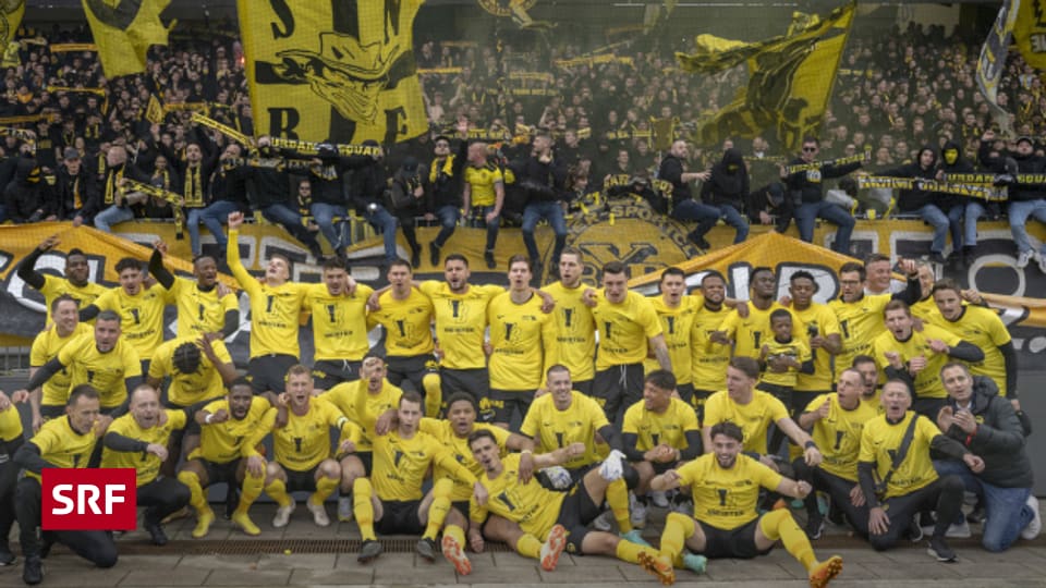 Die Berner Young Boys sind zum 16. Mal Schweizermeister