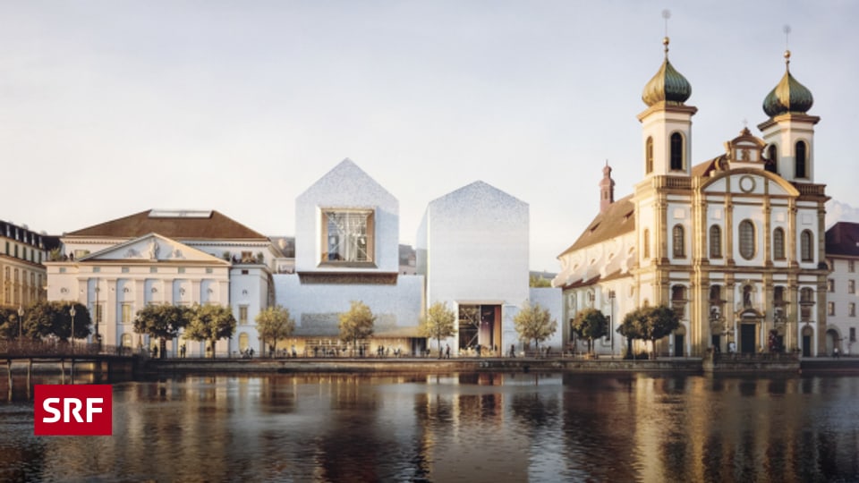 Stadt Luzern präsentiert Siegerprojekt für das neue Theater - Regionaljournal Zentralschweiz - SRF