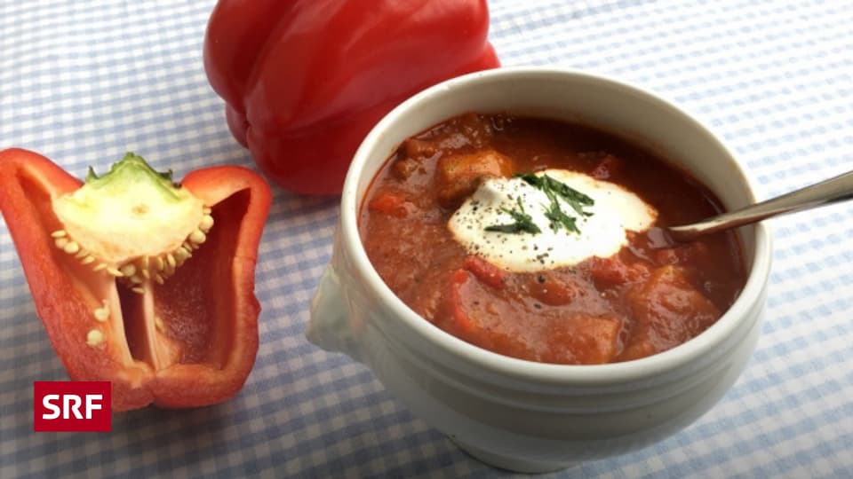 Feurige Gulaschsuppe Feurige Gulaschsuppe