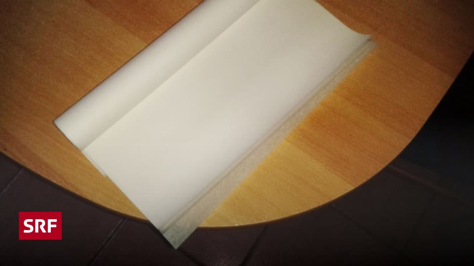 Butterbrotpapier - 100 Sekunden Wissen - SRF