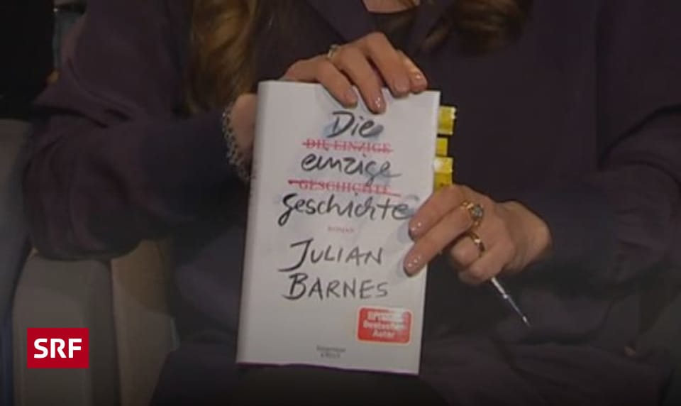 Die einzige Geschichte von Julian Barnes Kontext SRF