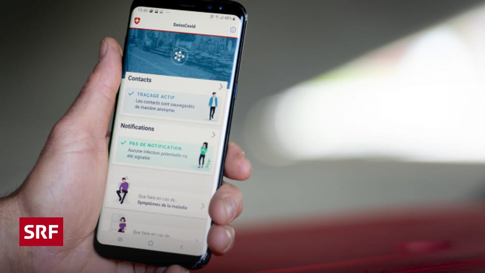 SwissCovidApp Was hat ihr Einsatz gebracht? Echo der Zeit SRF