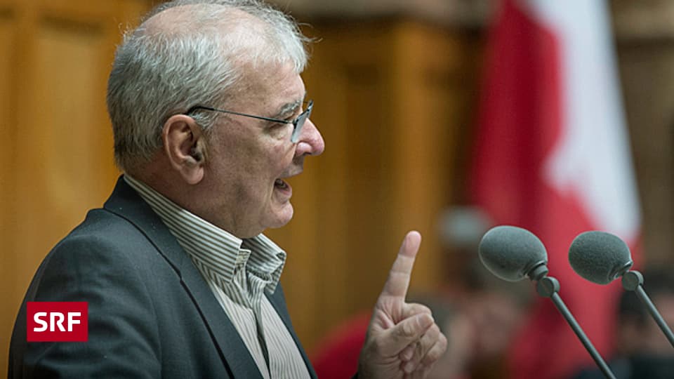 Daniel Vischer ein Vollblutpolitiker ist tot Echo der Zeit SRF