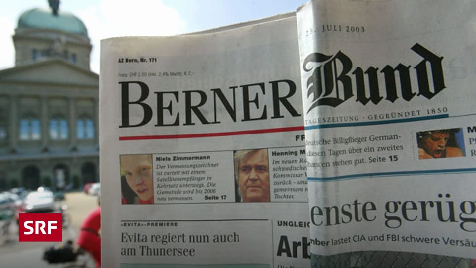 «Bund» und «Berner Zeitung» werden zusammengelegt Rendezvous SRF