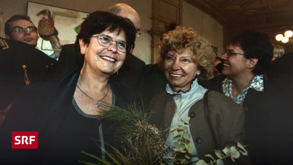 Heute Vor 24 Jahren Ruth Dreifuss Wird Erste Bundespräsidentin Tageschronik Srf