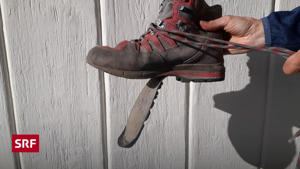 Wanderschuhe - Wenn sich die Schuhsohlen selbständig machen ...